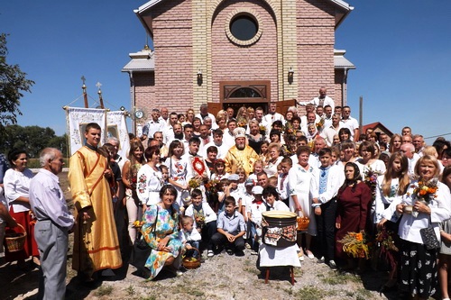 На Тернопільщині освячено новозбудований храм УГКЦ.(ФОТО)